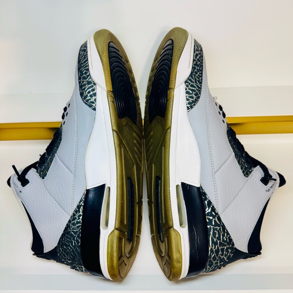 Air Jordan 3 Retro Wolf Grey 136064-004 Men’s Size 11 preowned No Box - Picture 3 of 14